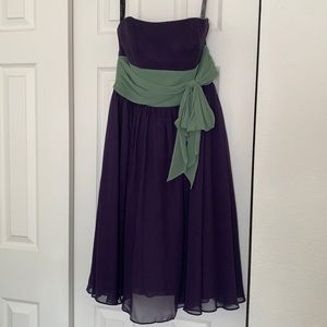 Alfred Angelo Tube Top Dress